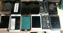 Cell phones no batteries-Scrap